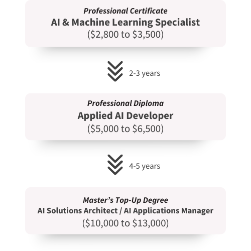 Career Progression: AI Applications Developer